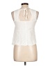 Eyeshadow 100% Rayon White Sleeveless Top Size L - photo 2