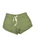 Roxy Solid Green Khaki Shorts Size S - photo 1