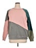 Wild Fable Color Block Pink Sweatshirt Size XL - photo 1