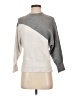 Elie Tahari Color Block Gray Pullover Sweater Size S - photo 1