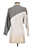 Elie Tahari Color Block Gray Pullover Sweater Size S - photo 2