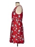 Unbranded Floral Red Casual Dress Size L - photo 5