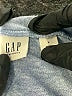 Gap - Maternity Blue Short Sleeve Top Size L - photo 6