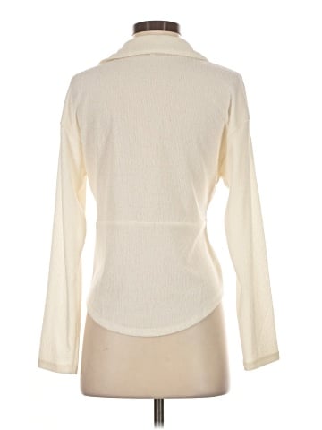 Madewell Twist-Front Long-Sleeve Top (view 2)