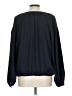 Nine West 100% Polyester Black Long Sleeve Blouse Size L - photo 2