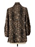 Worthington Animal Print Brown Blazer Size L - photo 2