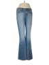 Express Hearts Blue Jeans Size 4r - photo 1