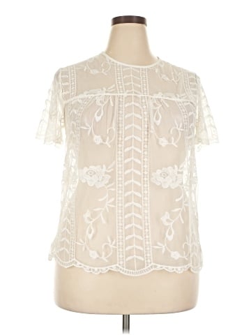 Merona Short Sleeve Blouse (view 1)