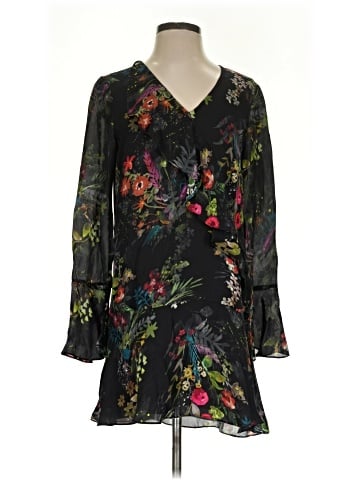 Parker 3/4 Sleeve Silk Top (view 1)