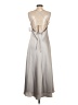 Amsale 100% Polyester Silver Casual Dress Size 8 - photo 2