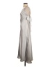 Amsale 100% Polyester Silver Casual Dress Size 8 - photo 5