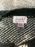 Franki by Francesca's Stars Black Pullover Sweater Size 7 - photo 3