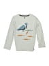 Tea 100% Cotton Gray Long Sleeve Top Size 7 - photo 1