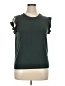Halogen Green Short Sleeve Top Size XL - photo 1