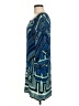 Hale Bob Print Blue Casual Dress Size M - photo 5