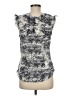 Calvin Klein 100% Cotton Gray Sleeveless Blouse Size M - photo 2
