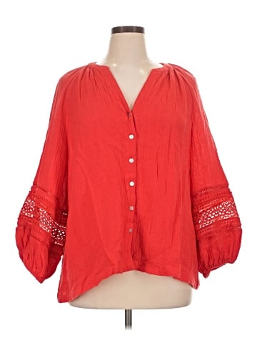 Calypso St. Barth 3/4 Sleeve Blouse (view 1)