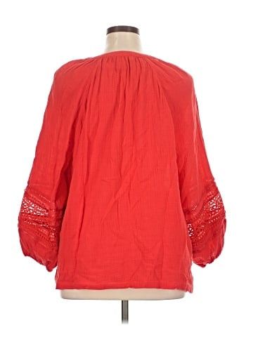 Calypso St. Barth 3/4 Sleeve Blouse (view 2)
