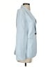 MNG 100% Cotton Blue Blazer Size 4 - photo 4