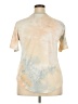 Zyia Active Tie-dye Ivory Short Sleeve T-Shirt Size 3X - photo 2