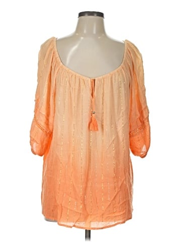 Cato 3/4 Sleeve Blouse (view 1)
