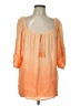 Cato Orange 3/4 Sleeve Blouse Size L - photo 1