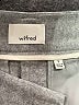 Wilfred Chevron-herringbone Gray Wool Pants Size 6 - photo 7