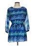 Speechless Blue 3/4 Sleeve Blouse Size 10 - photo 1