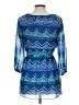 Speechless Blue 3/4 Sleeve Blouse Size 10 - photo 2