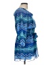 Speechless Blue 3/4 Sleeve Blouse Size 10 - photo 4