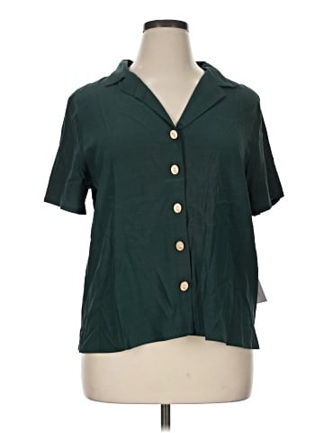 ModCloth Short Sleeve Blouse (view 1)