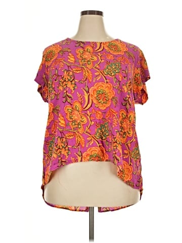 Jones & Co Short Sleeve Blouse (view 1)
