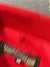 Guess Collection 100% Wool Burgundy Wool Blazer Size 10 - photo 6