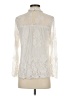Ultra Pink 100% Polyester Ivory Long Sleeve Blouse Size S - photo 2