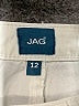 Jag 100% Cotton Ivory Jeans Size 12 - photo 4