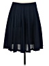 Casual Corner 100% Polyester Solid Blue Casual Skirt Size 4 - photo 2