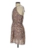Speechless Print Tan Casual Dress Size S - photo 5