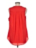 Rose + Olive 100% Polyester Red Sleeveless Blouse Size M - photo 2