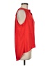 Rose + Olive 100% Polyester Red Sleeveless Blouse Size M - photo 4