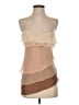 Bebe Tan Sleeveless Blouse Size S - photo 1