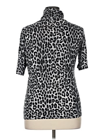 MICHAEL Michael Kors Short Sleeve Turtleneck (view 2)