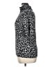 MICHAEL Michael Kors Animal Print Silver Short Sleeve Turtleneck Size XL - photo 5