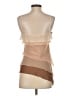Bebe Tan Sleeveless Blouse Size S - photo 2
