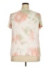 Green Envelope Tie-dye Ivory Short Sleeve T-Shirt Size 2X - photo 2