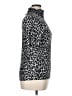 MICHAEL Michael Kors Animal Print Silver Short Sleeve Turtleneck Size XL - photo 4
