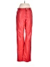 Zara 100% Polyester Red Casual Pants Size M - photo 1