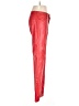 Zara 100% Polyester Red Casual Pants Size M - photo 4