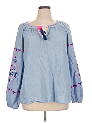 Lilly Pulitzer Long Sleeve Blouse (view 1)