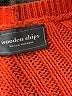 Wooden Ships Red Pullover Sweater Size S - photo 7