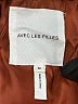 Avec Les Filles 100% Nylon Metallic Gold Jacket Size M - photo 6